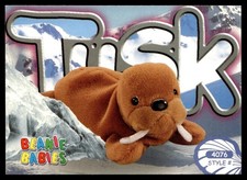 1999 Beanie Babies 2nd Edition Series 4 Tusk the Walrus 150