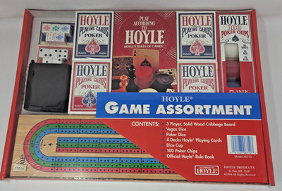 Vtg Hoyle Game Assortment Set New (sealed) 1994