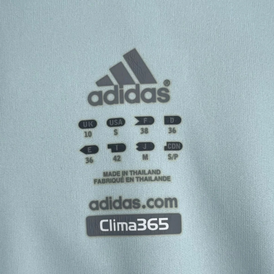 Adidas Clima365 AI Gimnasio Chaleco Chaleco Sin Mangas Chaqueta Con Capucha Aqua Pequeño S Foto 3 de 4