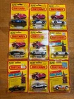 1980s Matchbox Race Cars & Stock Cars Lot of 9 Vintage New in Packages Die Cast