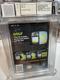 Golf Nintendo NES 1985 Brand new Factory sealed. Wata 9.2 B+