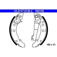 ATE 03.0137-0126.2 Bremsbackensatz FüR VW Seat Audi Polo Golf Jetta Scirocco B2