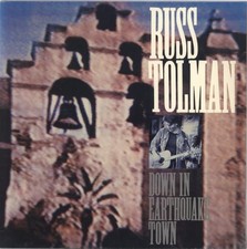Russ Tolman Down In Earthquake Town UK vinyl LP album record