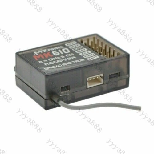 Neu MK610 Empfänger 2,4 GHz AR6100 Spektrum Empfänger für Dx5e, Dx6i, Dx7 Dx8 DE - Bild 3 von 4