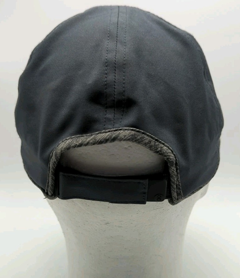 LAYER 8 hat lightweight gray adjustable cap - image 4