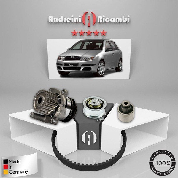Verteilerkit + Wasserpumpe Skoda Fabia 1.4 TDI 51KW 70PS 2008-image