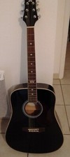Guitare acoustique - marque Elypse, noire 