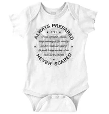 Defend Guns Rights 2nd Amendment 2A Freedom Newborn Baby Boy Girl Infant Romper