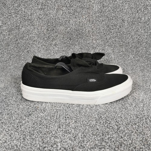 Vans Turnschuhe Damen UK 4 schwarz authentisch geknotet