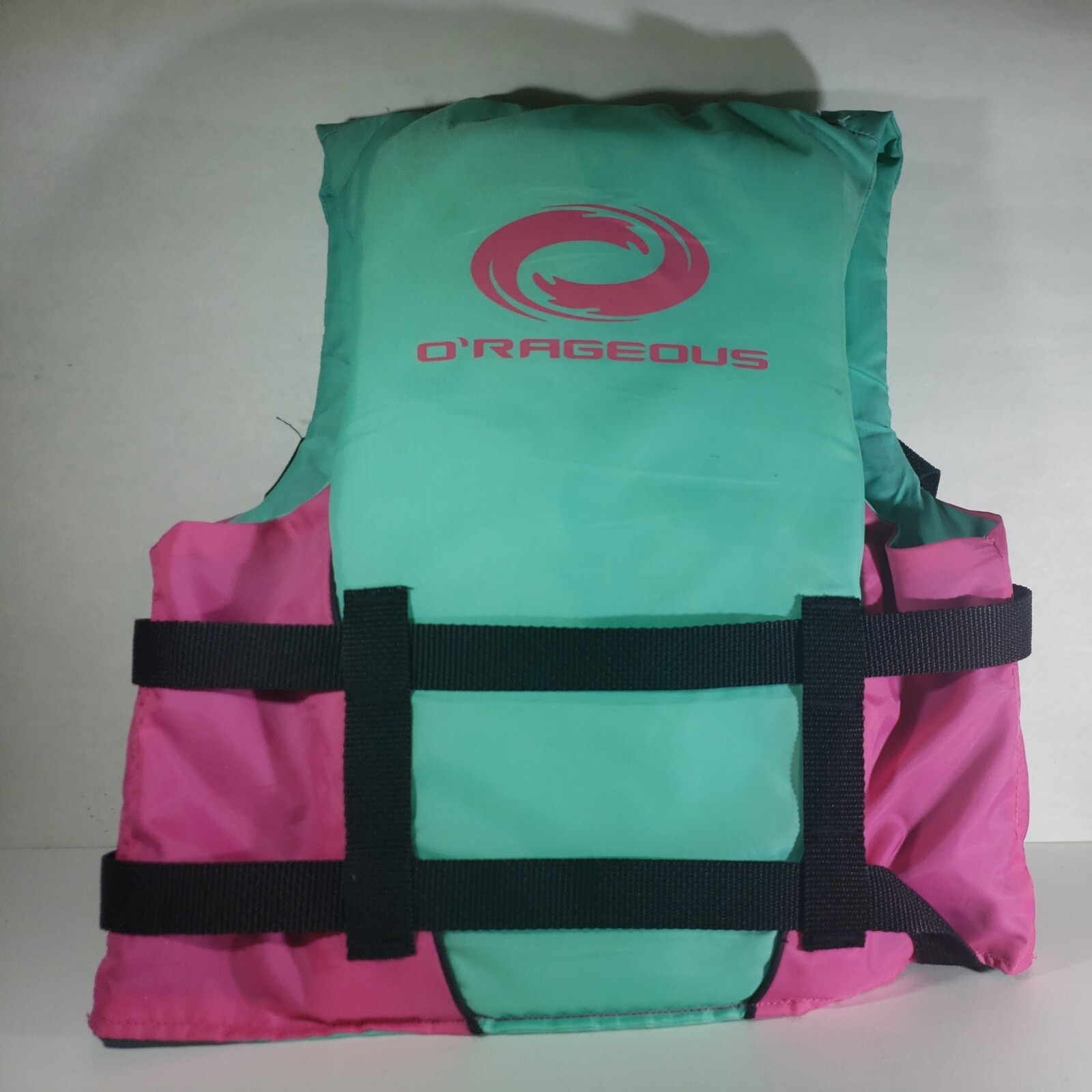 O'Rageous Life Jacket Vest Type 3 Youth Marine 5090 lbs 25"29" Chest