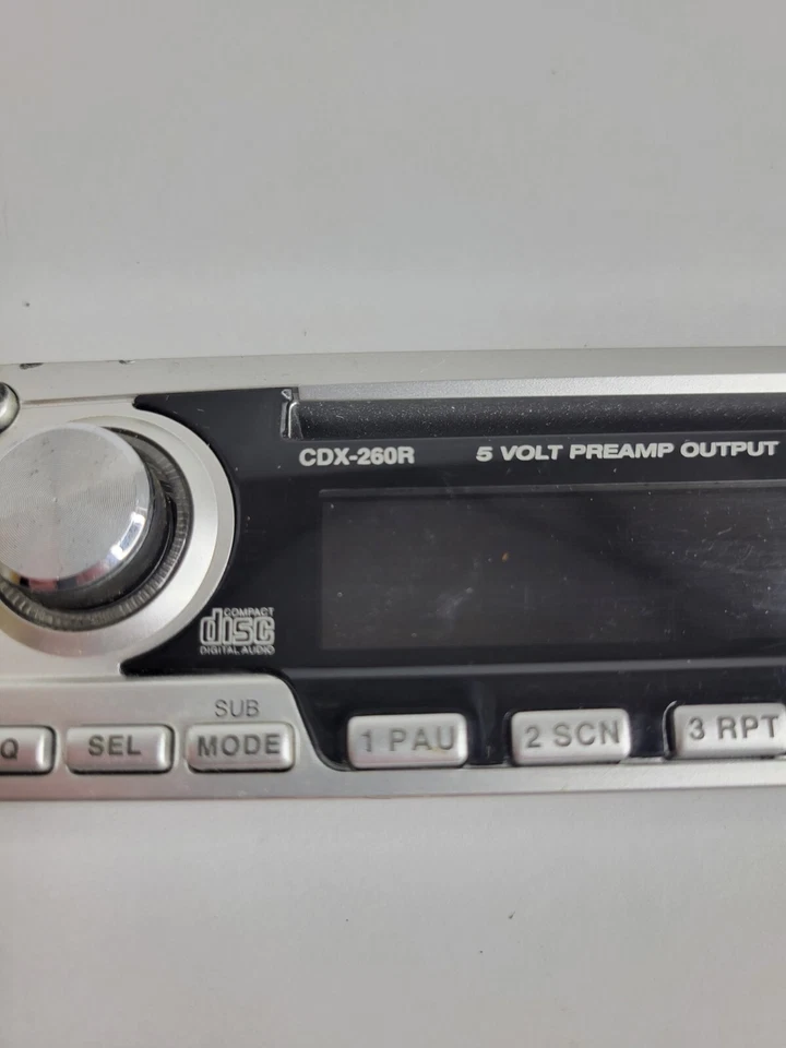 Logic Soundlab cdx 260r In Dash Audio Unit Face Removable Faceplate - Image 2 of 4