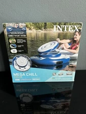 NEW Intek Mega Chill Inflatable Floating Beverage Cooler Pool River Beer Tubing