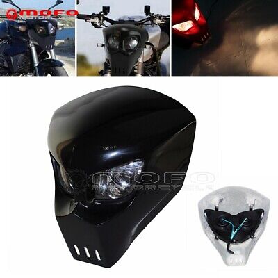 Universal Headlight Peak 8'' Inch Ideal for Custom Motorcycles