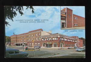 433 Mccleary Thornton Hospital Excelsior Springs Missouri 1950s Postcard Ebay