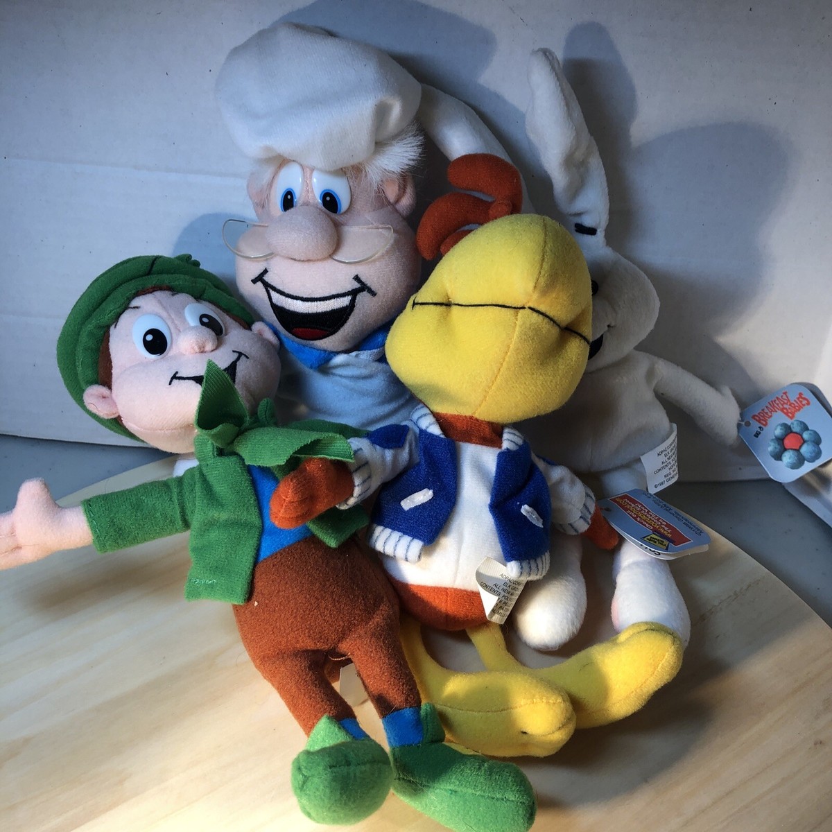 90' General Mills Mascot Plush doll5体セット 90' General Mills Mascot Plush doll5体セット