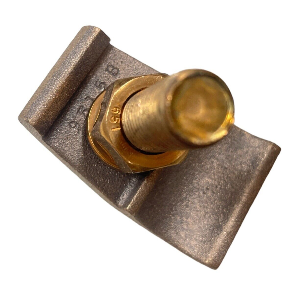 Penn Union GMS-5 Bronze Ground Clamp Connector 500-750 MCM for 1/4” Thick Bar