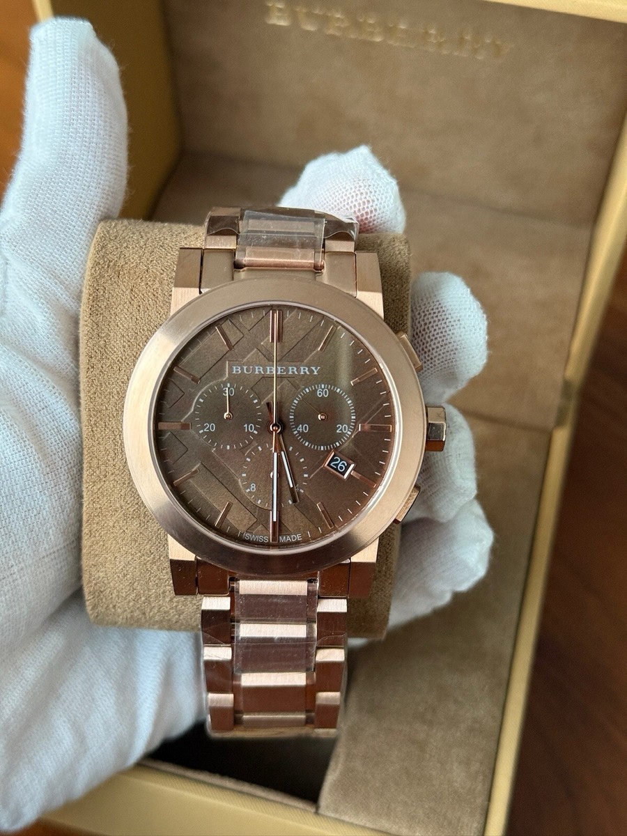 【海外限定】バーバリー Burberry BU9353/クオーツ/腕時計 Burberry BU9353 Rose Gold Wrist Watch for Men for sale online | eBay