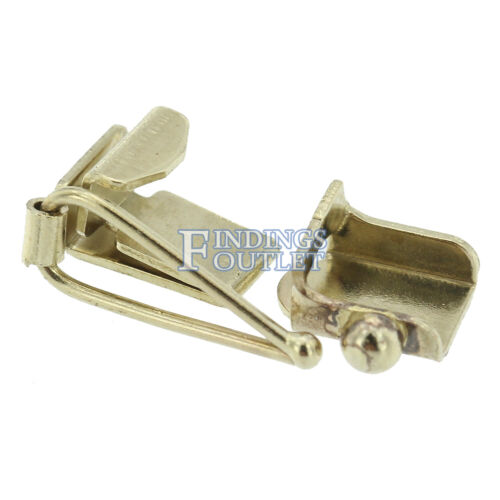 14K White Gold Box Lock Clasp Male & Female Figure 8 Complete Set ALL SIZES USA - Picture 17 of 42