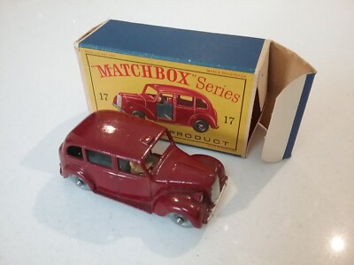 MATCHBOX 　No.17 　METOROPOLITAN TAXI MATCHBOX restoration: 17C Austin Metropolitan Taxi - YouTube