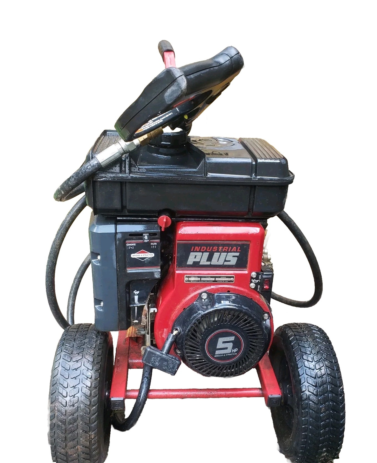 Industrial Plus 5Hp Gas Pressure Washer With CAT Pump 2SFX30G.  Pre-owned 