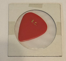 ERIC CLAPTON GUITAR PICK 1991 ROYAL ALBERT HALL ERIC'S STAGE TOUR PLECTRUM E.C.