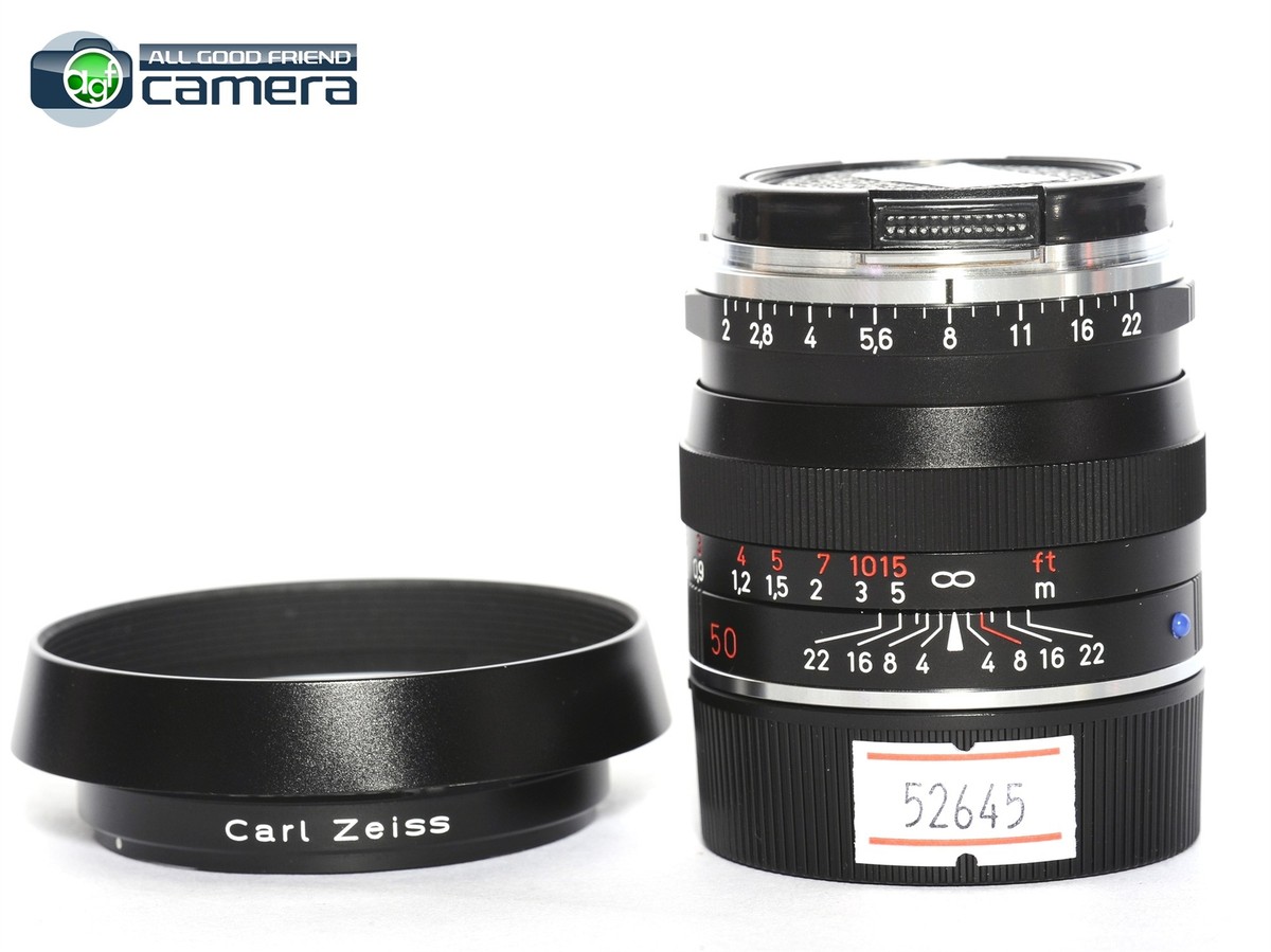 Carl Zeiss Planar 50mm F/2 ZM T* Lens Leica M-Mount *MINT* | eBay