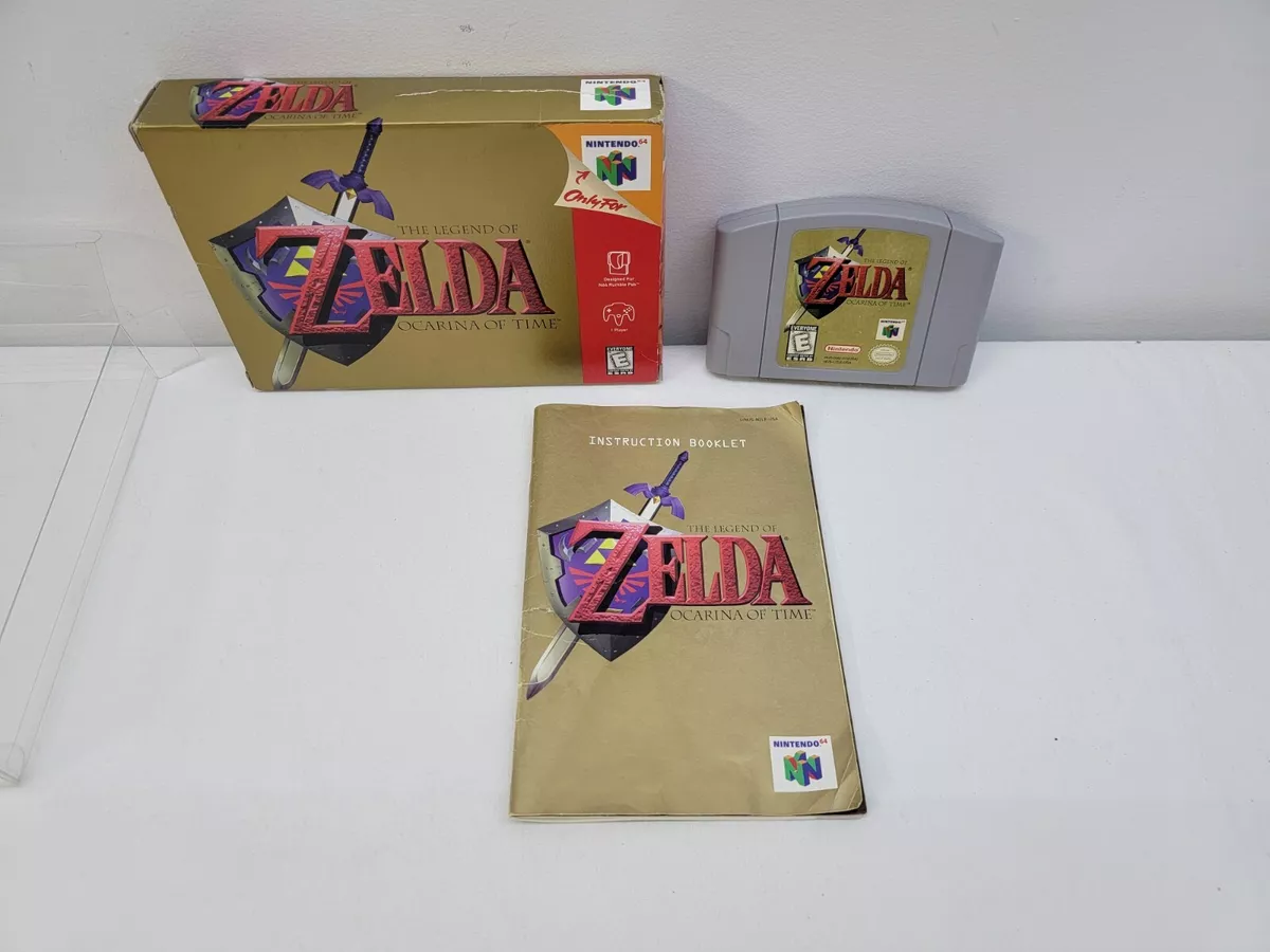 Zelda Ocarina of Time N64 CIB