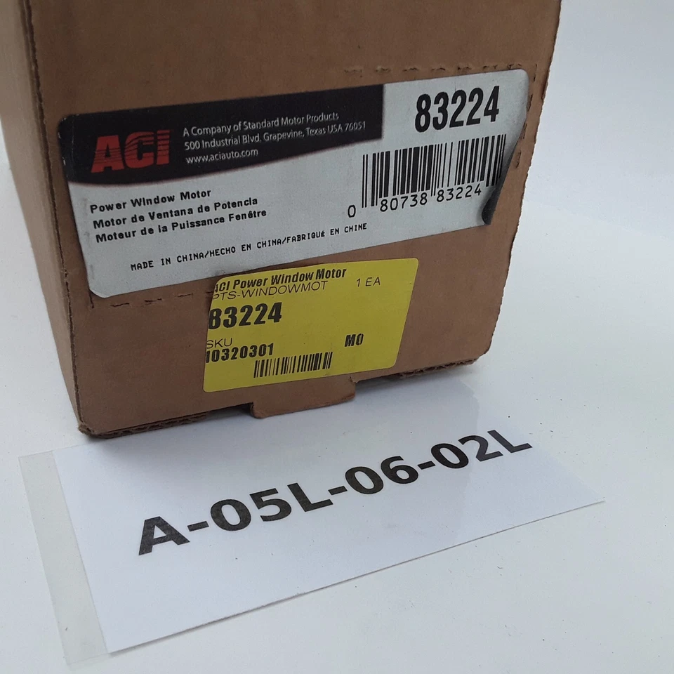 Motor de ventana eléctrica delantero trasero izquierdo ACI 83224 para Ford Mercury Mazda (2001-2012) Foto 4 de 4