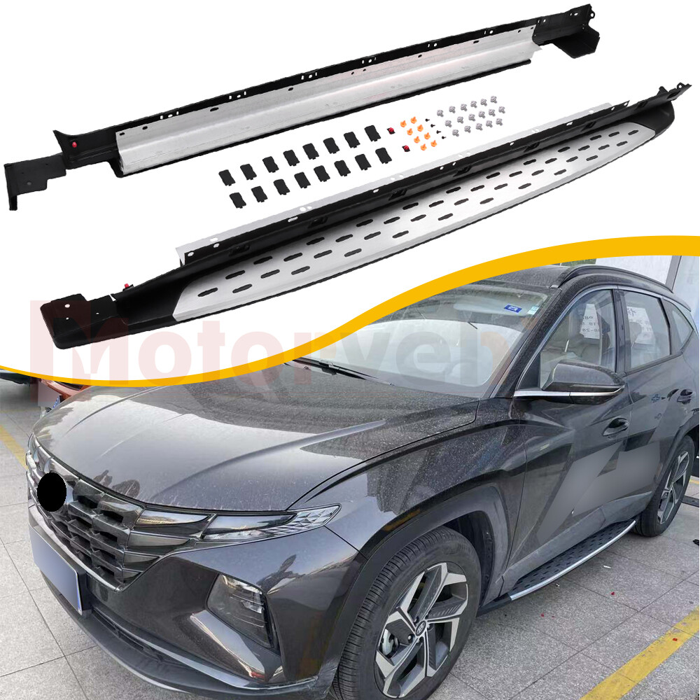 US Stock For Hyundai Tucson 2022 2023 Running Boards Side Steps Nerf