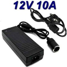 Adaptateur Allume Cigare Convertisseur Prise De VoitureChargeur 12V 10A 120W