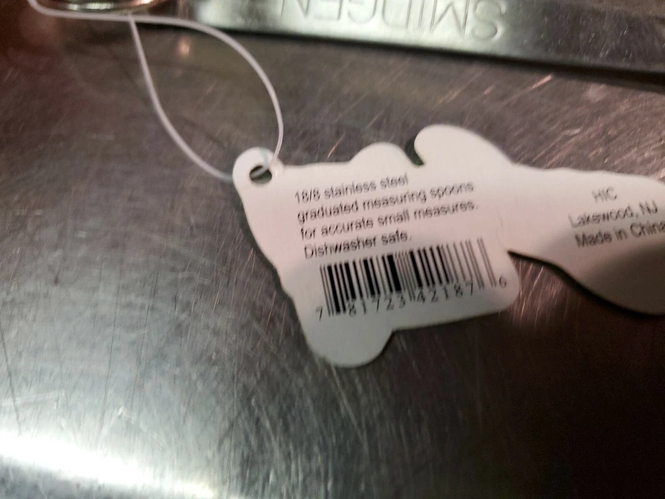 Mrs. Anderson's Baking Stainless Steel Dash, Pinch, Smidgen Spoons - Image 3 of 4