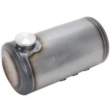 Lowbrow Customs Dished Clamp-On Steel Motorcycle Oil Tank for Lowbrow Customs Ha