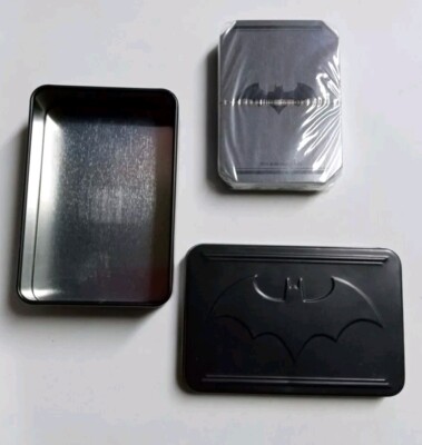 Batman Playing Cards in Black Tin Case Paladone Official DC