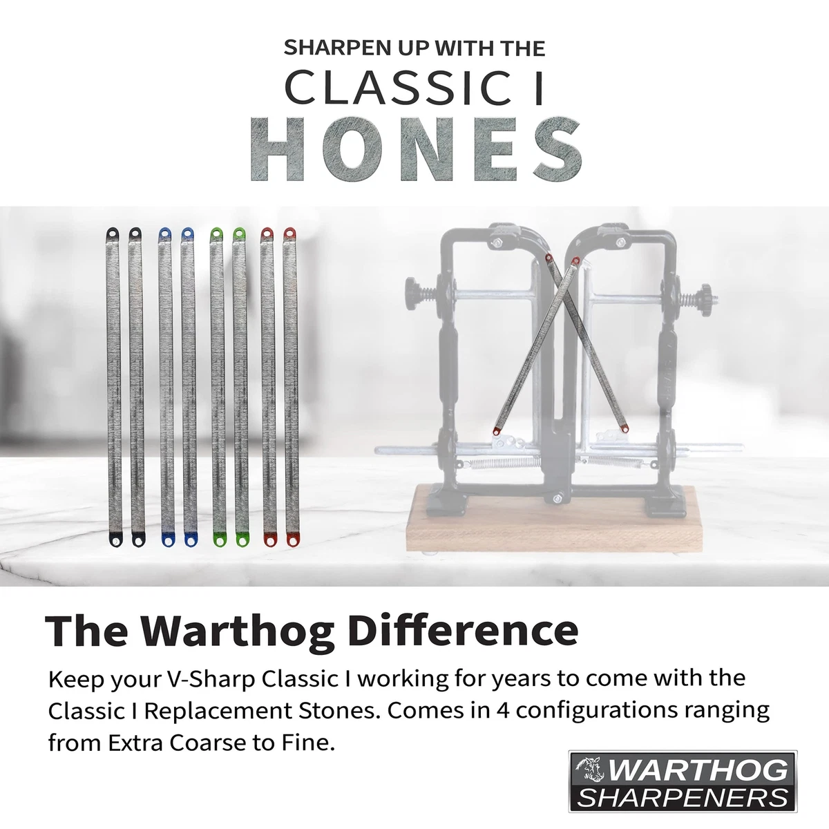 Warthog Knife Sharpener Parts