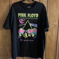 Pink Floyd The Dark Side of the Moon North America Tour 1973 Shirt Reissue 2X 