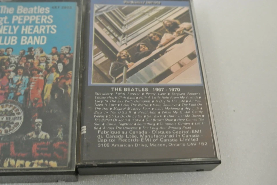 Cassette Tapes Lot of 3 The Beatles Lost Beatles Interviews Sgt Pepper's 1967-70 - Image 4 of 4