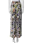 off white Printed Viscose Palazzo Trouser Floral Off White Women’s XS - S  0-2 — photo 1