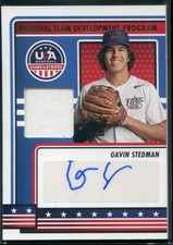 2023 USA Baseball - #NTDP-GS Gavin Stedman Patch Auto Florida