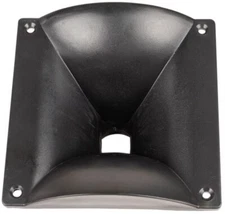 Bi-Radial Horn 90x90 Degree Dispersion 1" Screw-On Tweeter Flare 1-3/8 -18 TPI