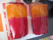FIAT 126 BIS - Coppia plastiche fanali posteriori - Ricambio nuovo