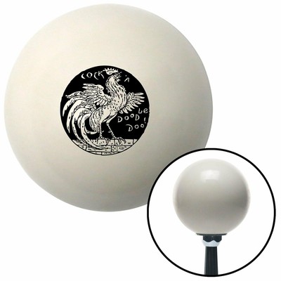 Cock a-doodle-doo Ivory Shift Knob with M16x1.5 Insert modified early ...