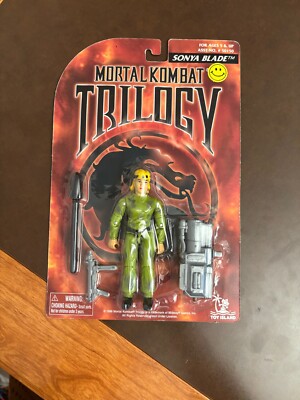 Toy Island 5'' Figure - Mortal Kombat Trilogy Sonya Blade NIB Sealed