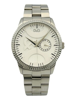 腕時計 DOLCE&amp;GABBANA DW0501 DOLCE & GABBANA DW0131 PRIME TIME BLACKLOGO UNISEX STAINLESS STEEL