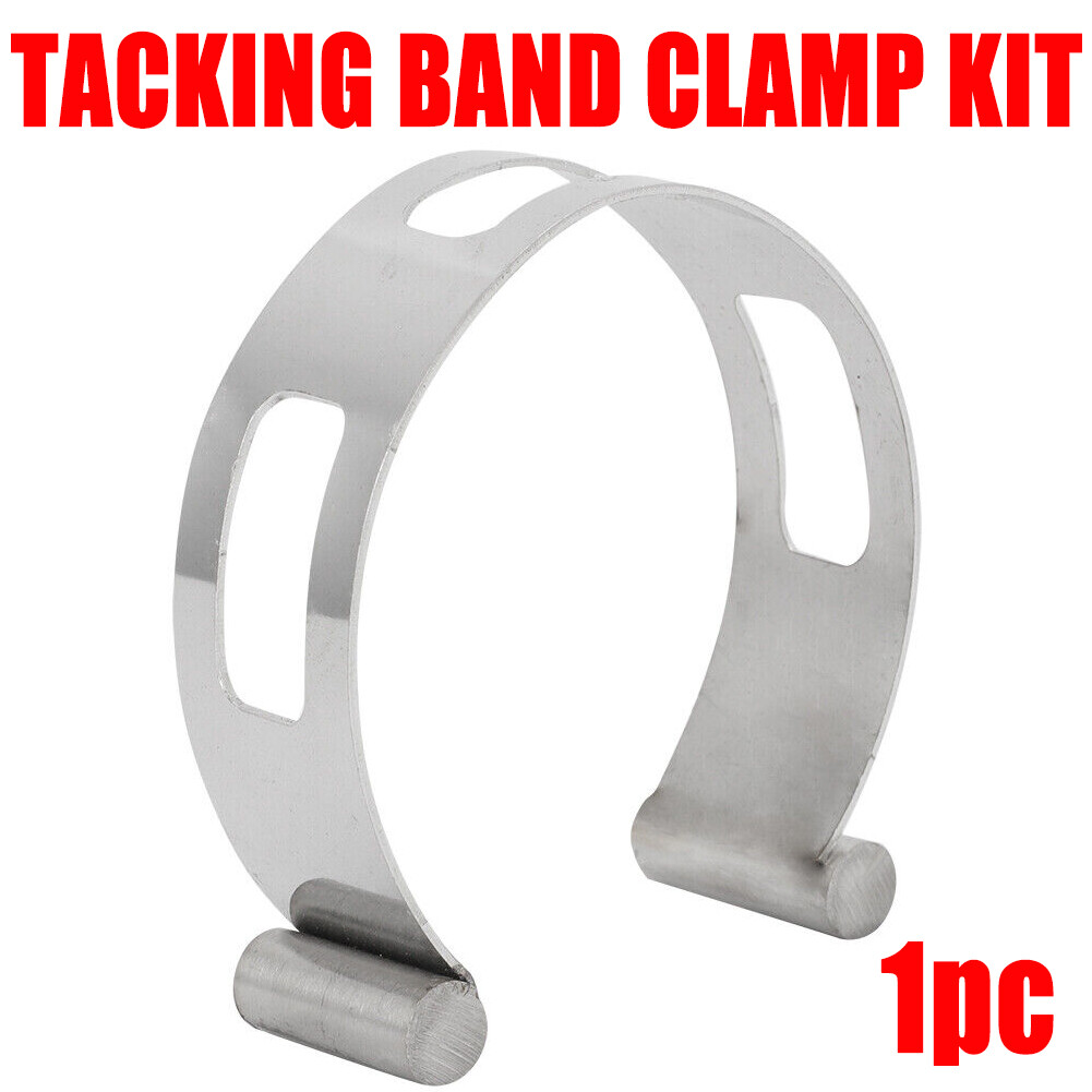 2.5'' Clamp-On Exhaust Pipe Tacking Band Clip Kit For Welding & Fabrication Tool