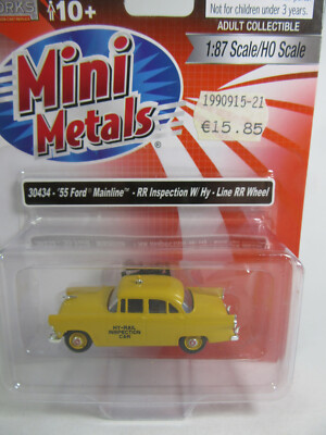 Classic Metal Works USA 1:87   1955 Ford Mainline Hi Rail  Inspection Car  30434