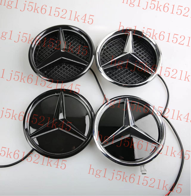 Illuminated Snap Type Car Led Front Badge Emblem Light For W204 W205 GLK 2007-12