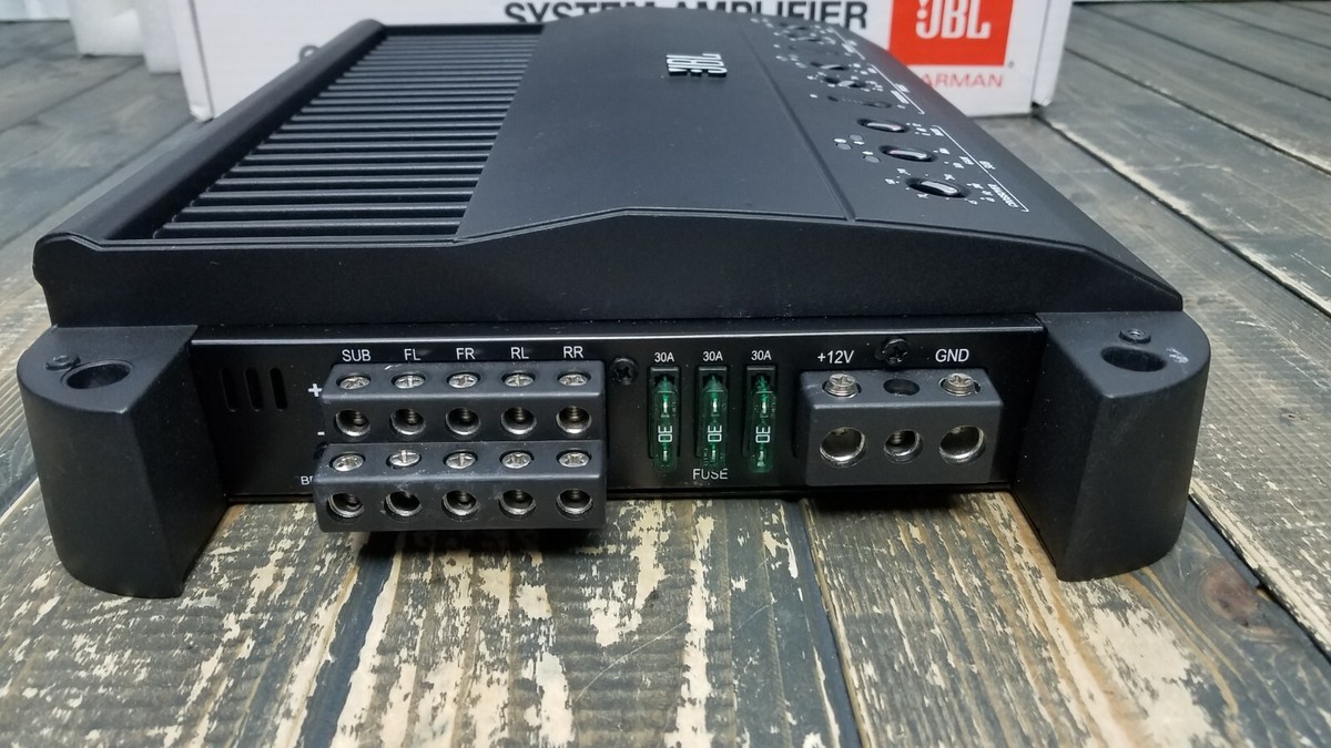 JBL GTO-5EZ High-Performance 5-Channel Amplifier 50W RMS x 4 JBL GTO-5EZ High-Performance 5-Channel Amplifier 50W RMS x 4