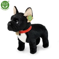 FranzöSische Bulldogge Schwarz Hund PlüSchtier Stofftier Kuscheltier PlüSch