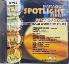 SC8795  COUNTRY      NEW WRAPPED IN PLASTIC SOUND CHOICE KARAOKE LOT K