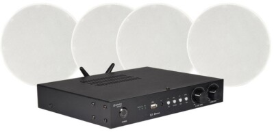 Adastra Smart Pack Multiroom Stereo 2-Zonen Verstärker mit WiFi Streaming und BT 